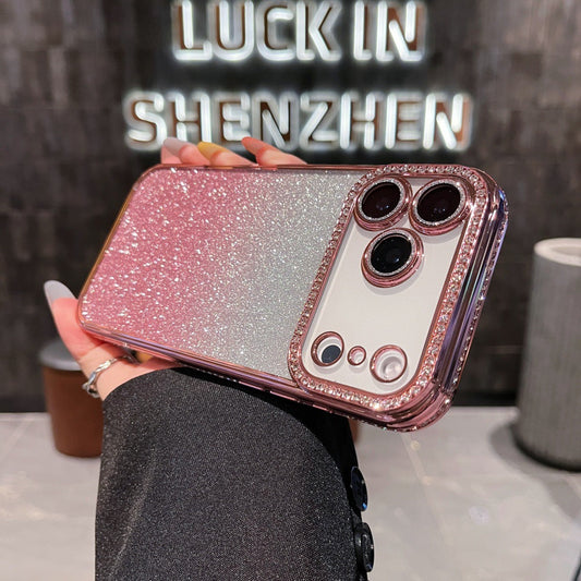 New Bling Glitter Rhinestones Phone Case for iPhone 17 Pro Max
