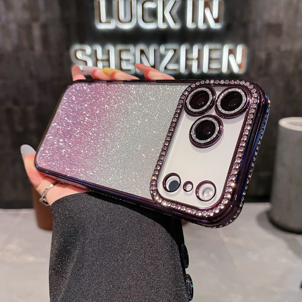 New Bling Glitter Rhinestones Phone Case for iPhone 17 Pro Max