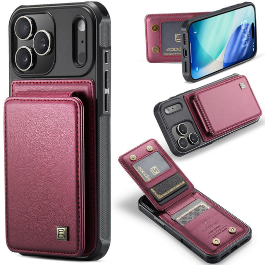 New RFID Blocking Card Holder Phone Case for iPhone 17 Pro Max