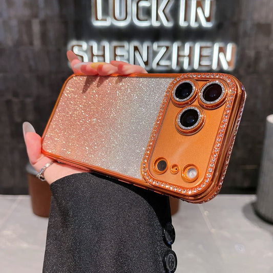 New Bling Glitter Rhinestones Phone Case for iPhone 17 Pro Max