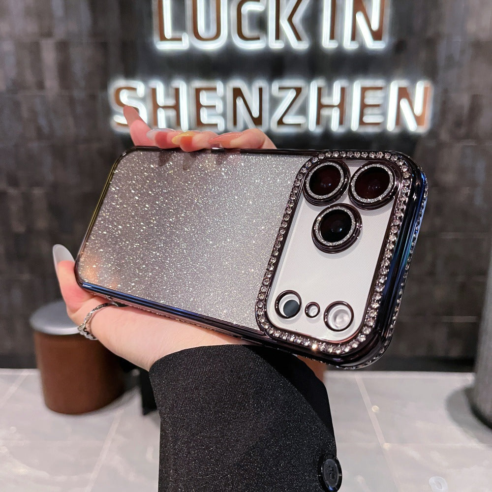 New Bling Glitter Rhinestones Phone Case for iPhone 17 Pro Max