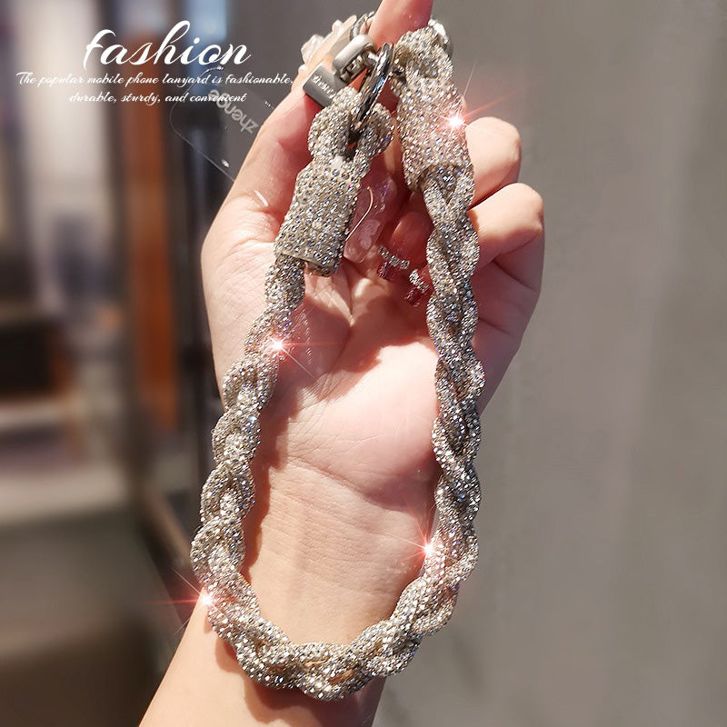 New Bling Rhinestones Phone Lanyard