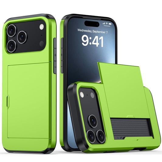New Card Holder Anti-Drop Phone Case for iPhone 17 Pro Max